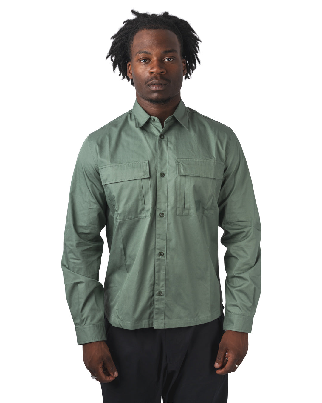 METROPOLIS L/S Shirts In Gabardine