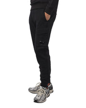 Diagonal Raised Fleece Lens Sweatpants