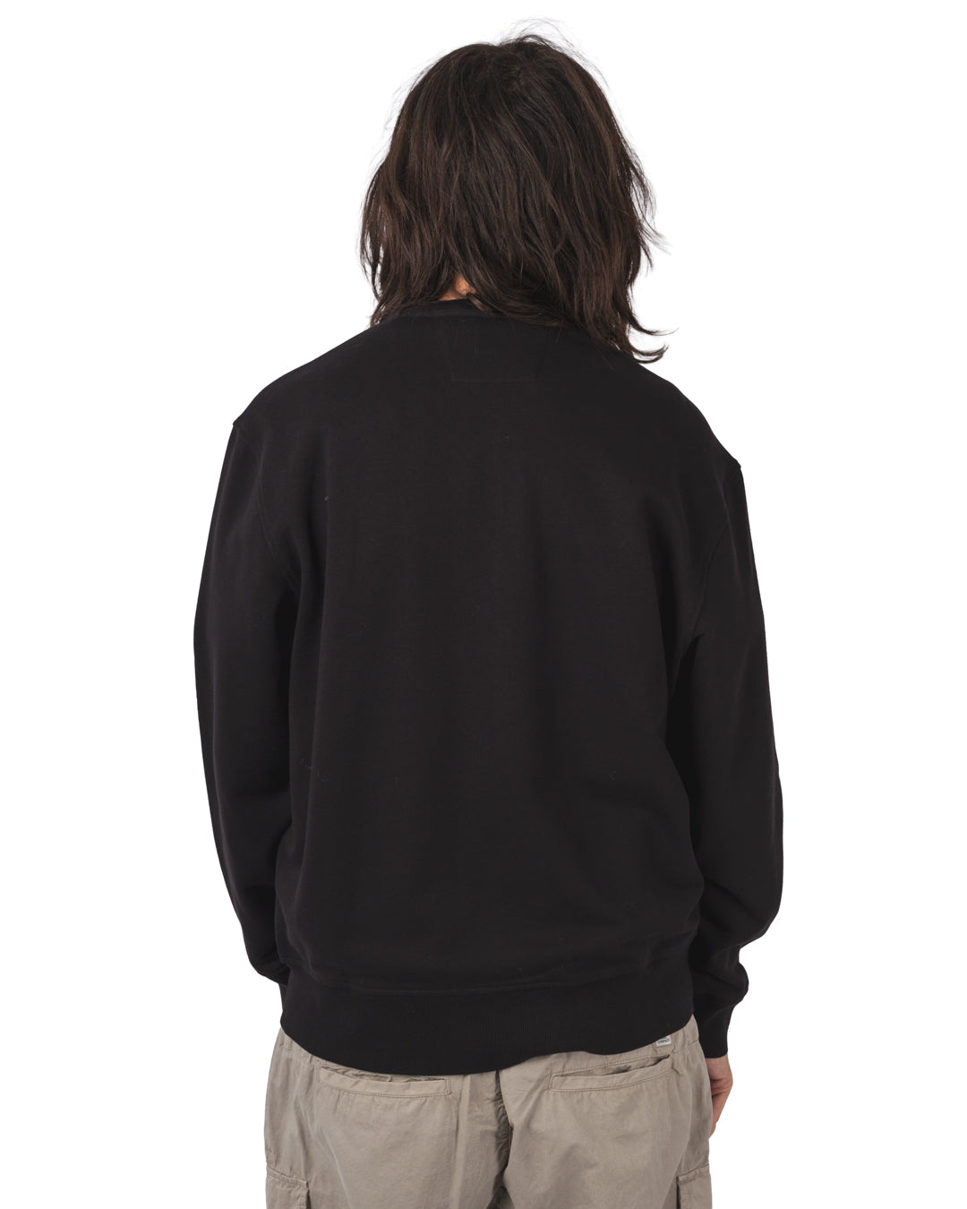 Sweat Open Sweat In Diagonal Raised Fleece