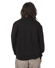 Sweat Open Sweat In Diagonal Raised Fleece