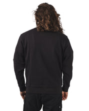 Diagonal Raised Fleece Crewneck Lens Sweatshirt