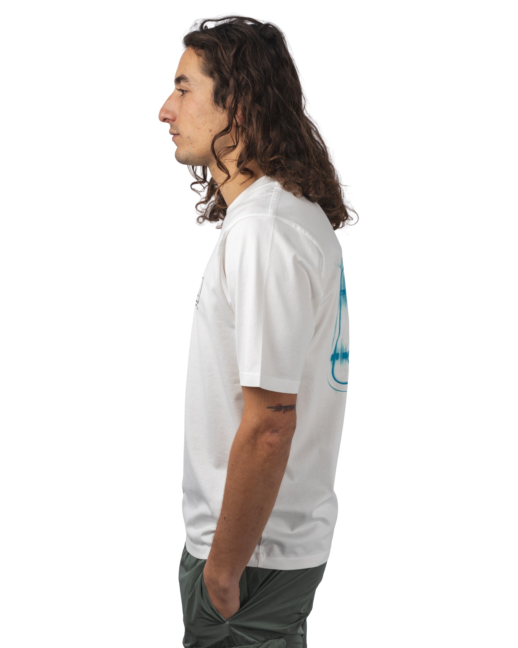 METROPOLIS SERIES MERCERIZED JERSEY S/S BADGE T-SHIRT