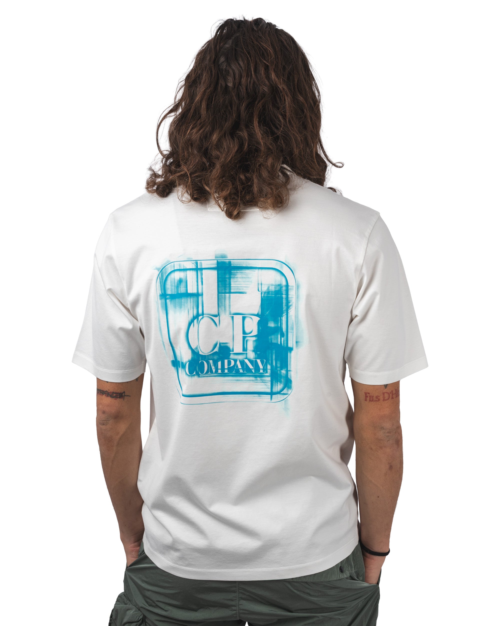 METROPOLIS SERIES MERCERIZED JERSEY S/S BADGE T-SHIRT