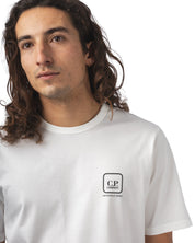 METROPOLIS SERIES MERCERIZED JERSEY S/S BADGE T-SHIRT