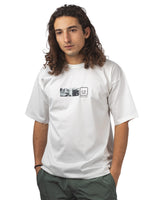 METROPOLIS SERIES MERCERIZED JERSEY S/S BACK EMBROIDERY T-SHIRT