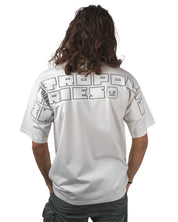 METROPOLIS SERIES MERCERIZED JERSEY S/S BACK EMBROIDERY T-SHIRT