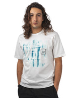 METROPOLIS SERIES MERCERIZED JERSEY S/S GRAPHIC T-SHIRT