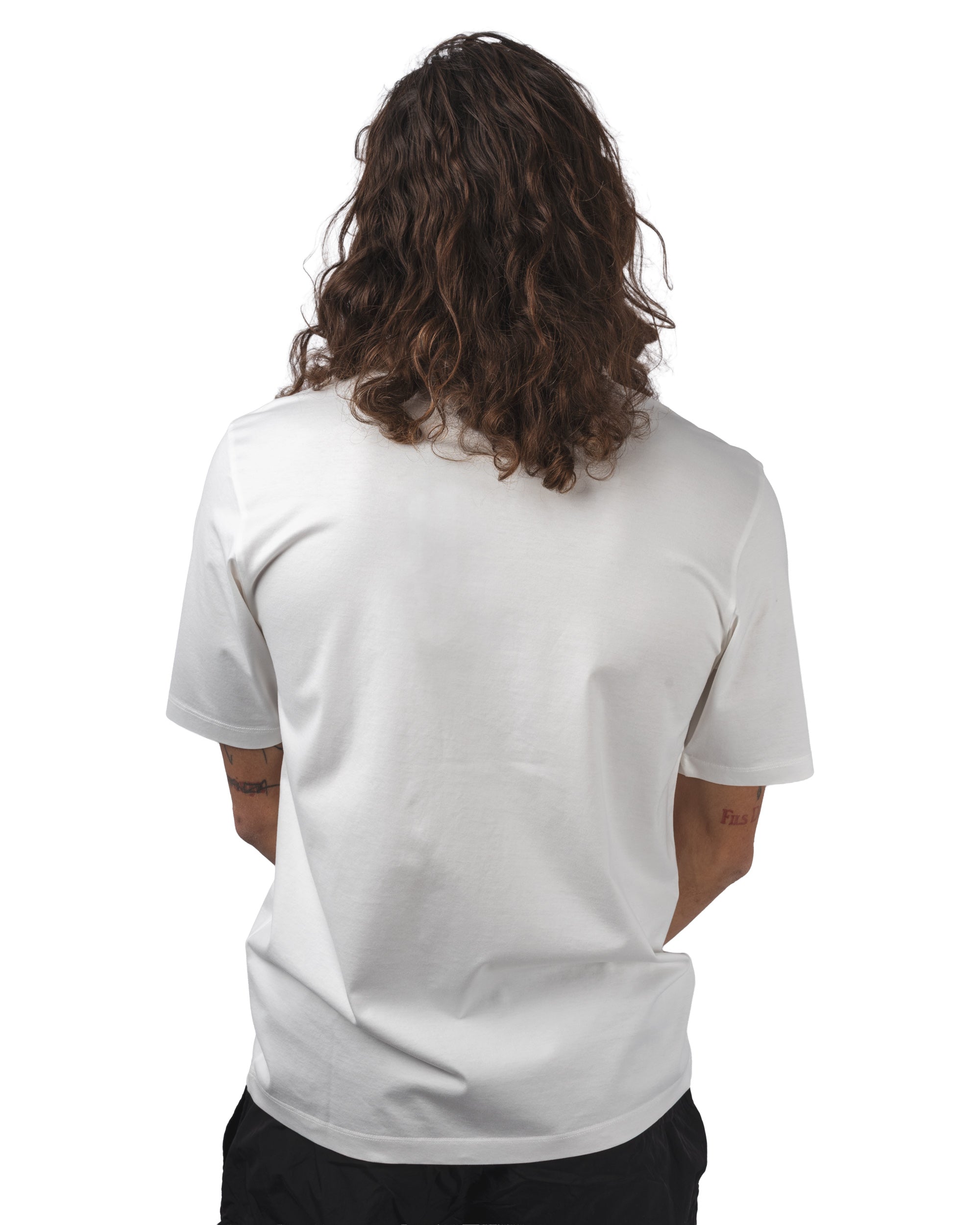 METROPOLIS SERIES MERCERIZED JERSEY S/S GRAPHIC T-SHIRT