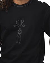 MERCERIZED JERSEY 30/2 TWISTED S/S LOGO T-SHIRT