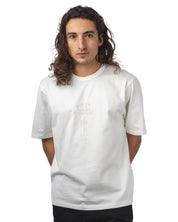 MERCERIZED JERSEY 30/2 TWISTED S/S LOGO T-SHIRT