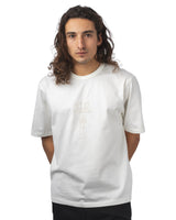 MERCERIZED JERSEY 30/2 TWISTED S/S LOGO T-SHIRT