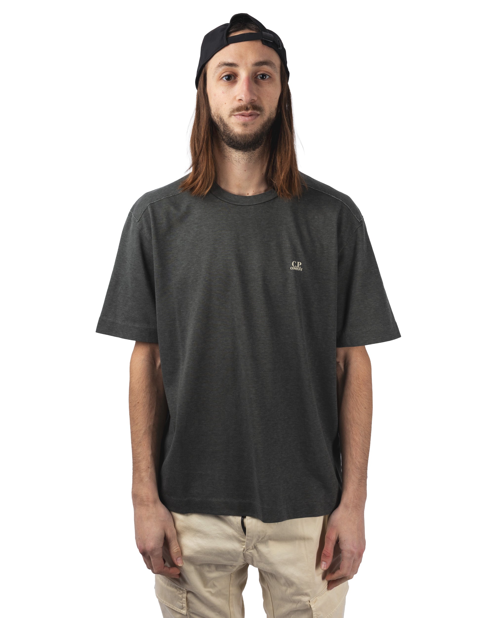 Liscio 20/1 Pleated Short Sleeve Jersey T-shirt