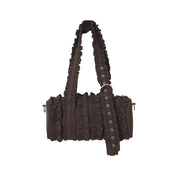 Waverly Mini Ruffle Barrel Bag