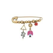 Kalaia Brooch With Charms