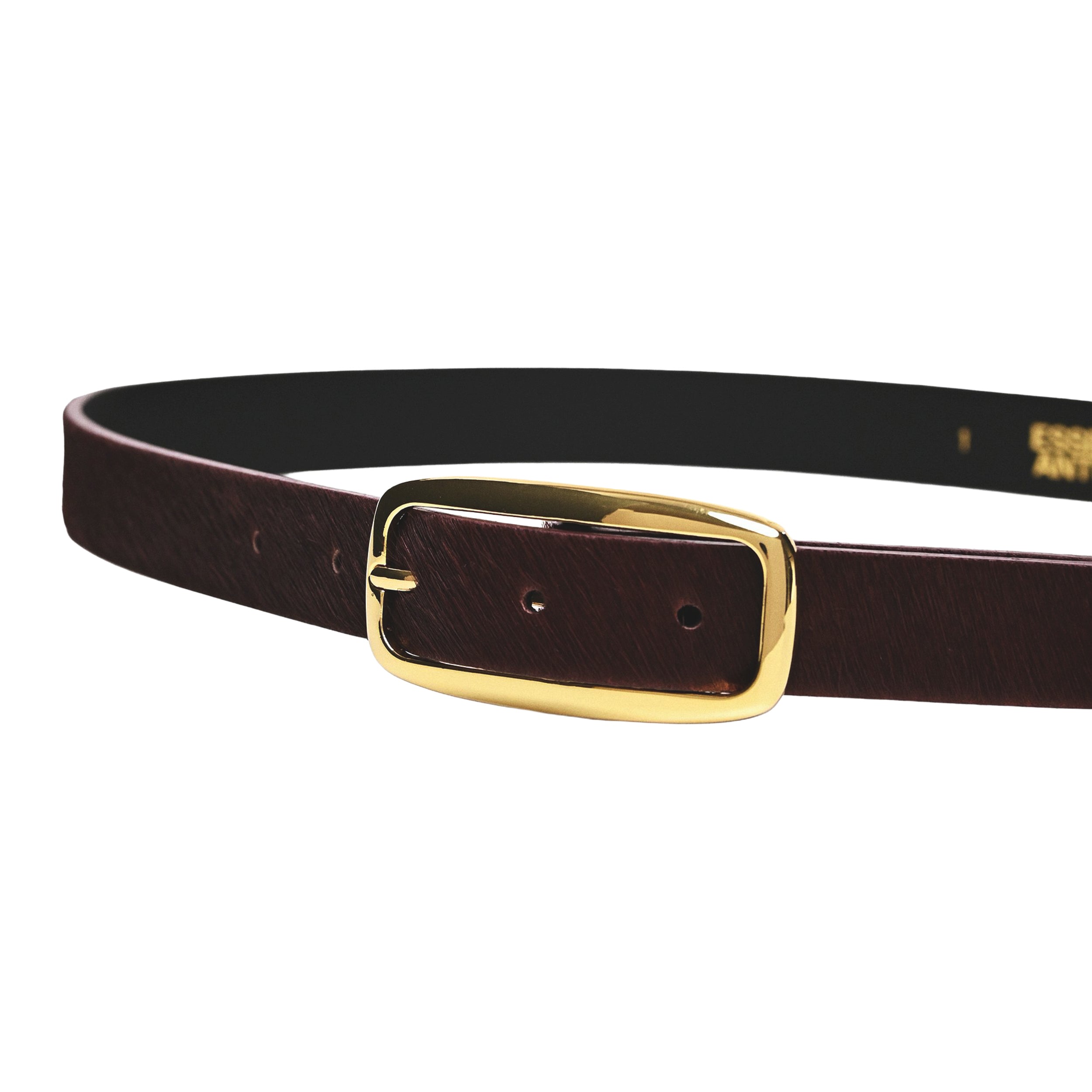 Klub Leather Thin Belt