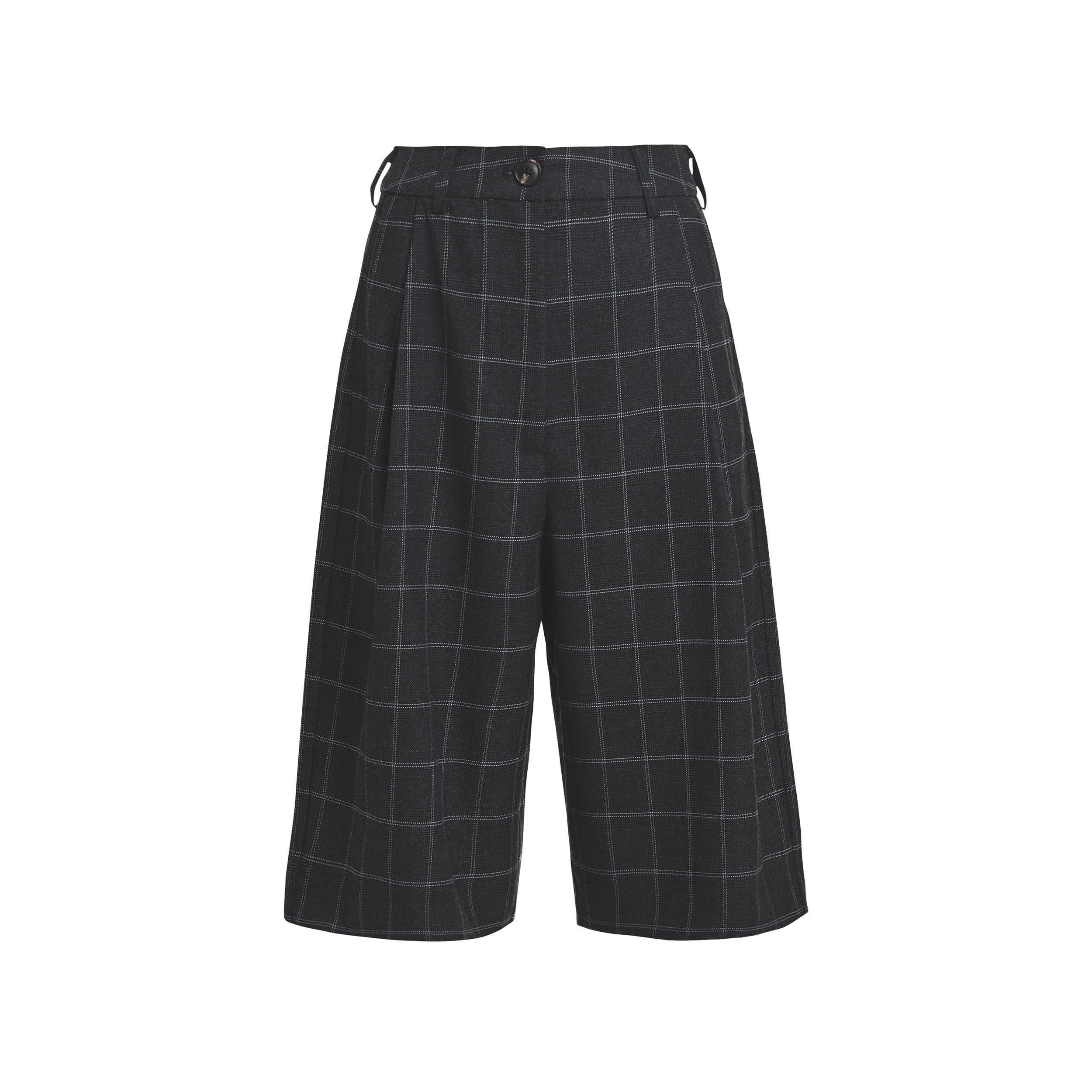 Kreme Wide Leg Bermudas