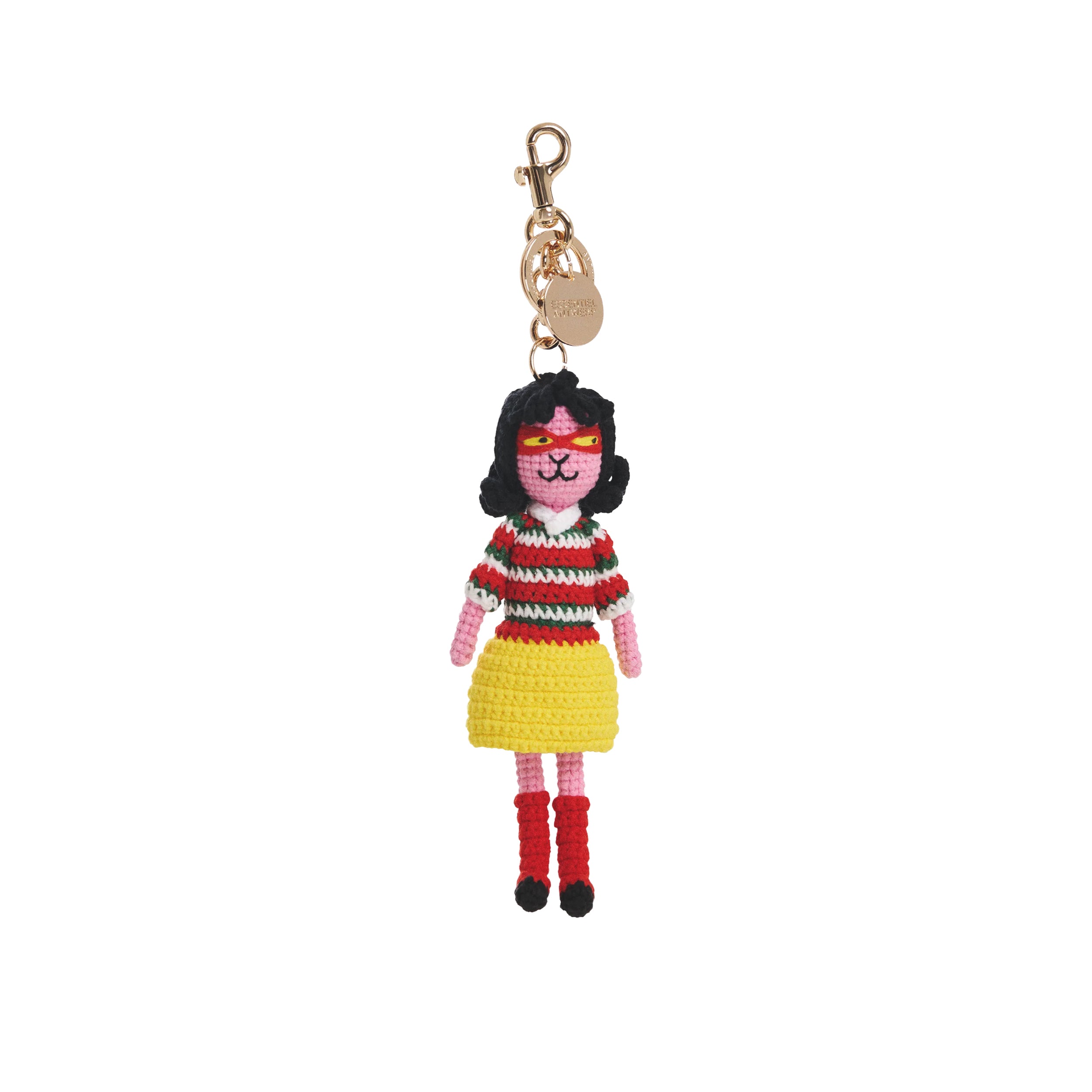 Kurby Braided Cat Keyhanger