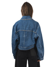 Idolized Embo Denim Jacket