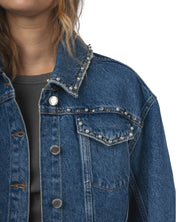 Idolized Embo Denim Jacket