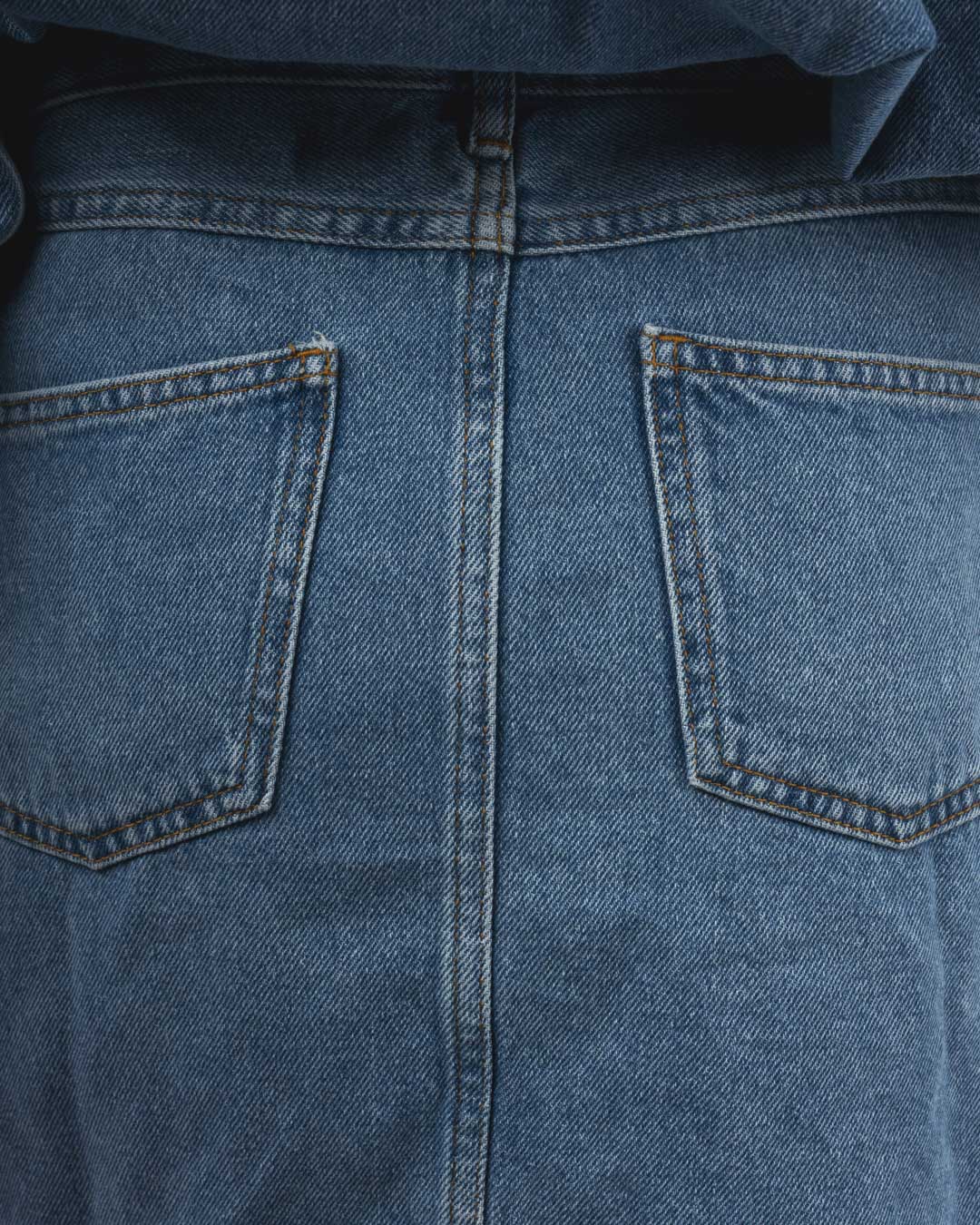 Ilene Embo Denim Dress