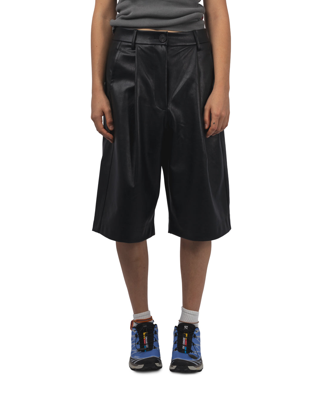 Itop Faux Leather Shorts