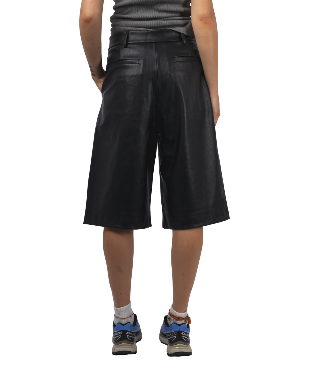 Itop Faux Leather Shorts