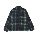 Reversible Sherpa Plaid Jacket