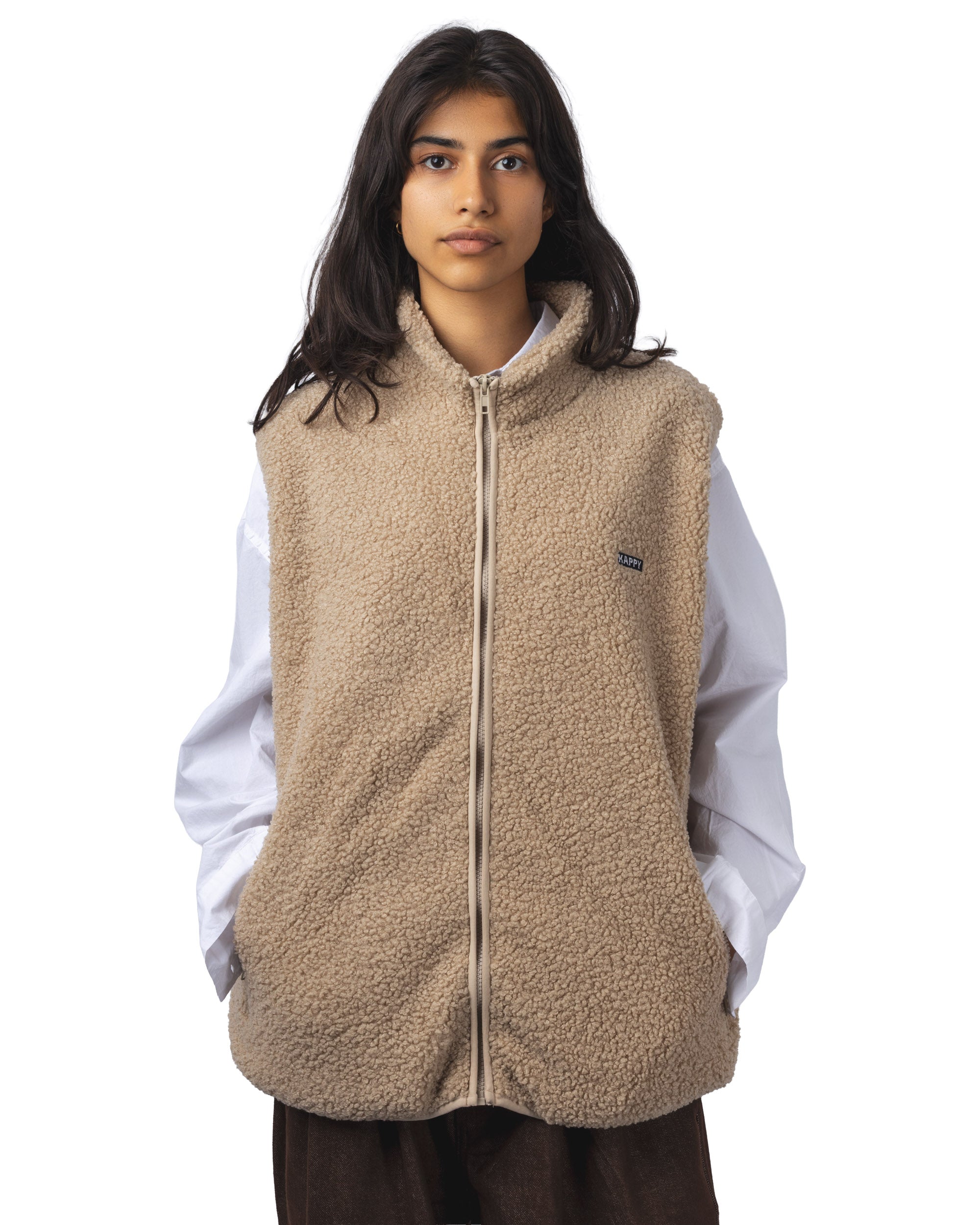 Fleece Zipper Vest