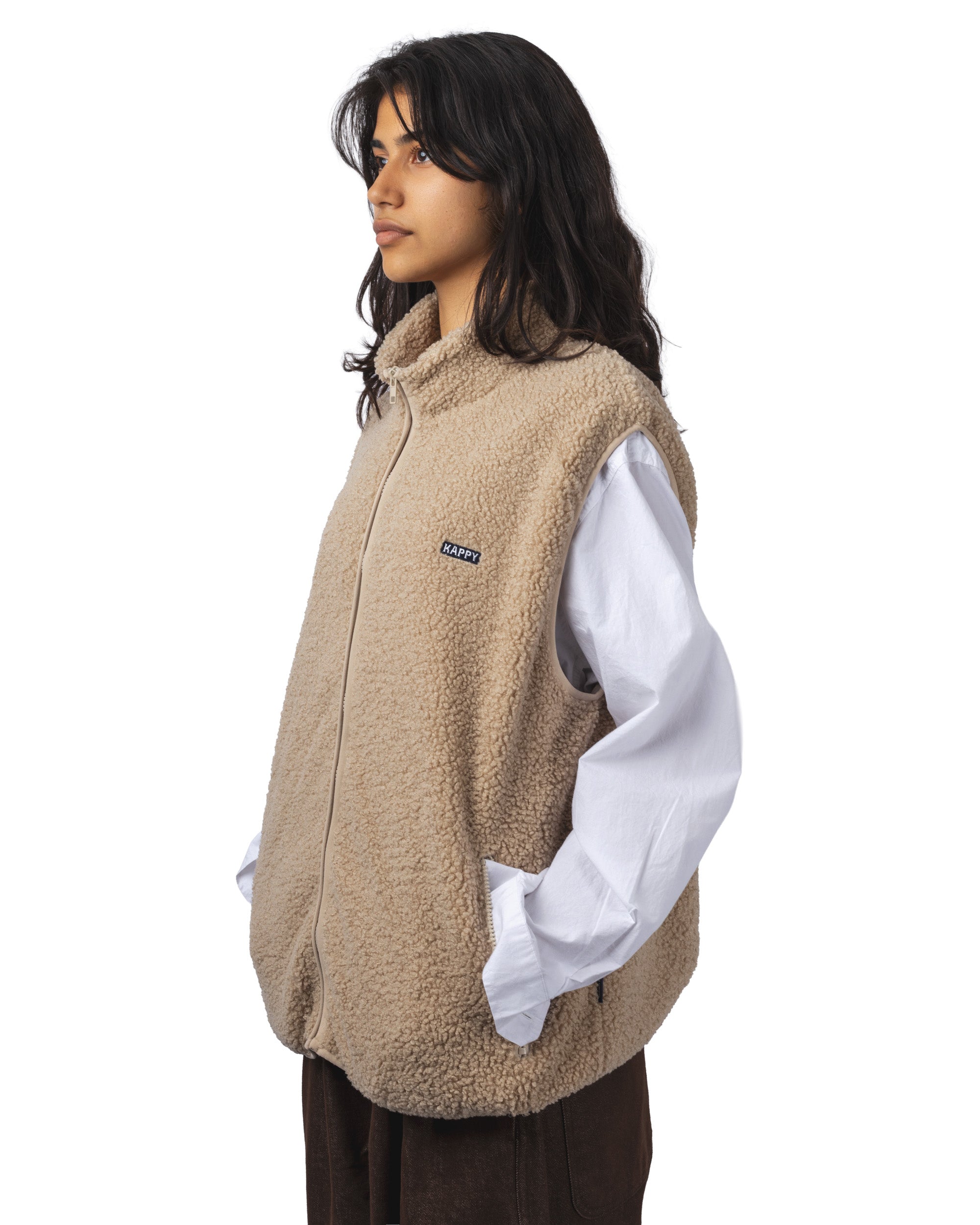 Fleece Zipper Vest