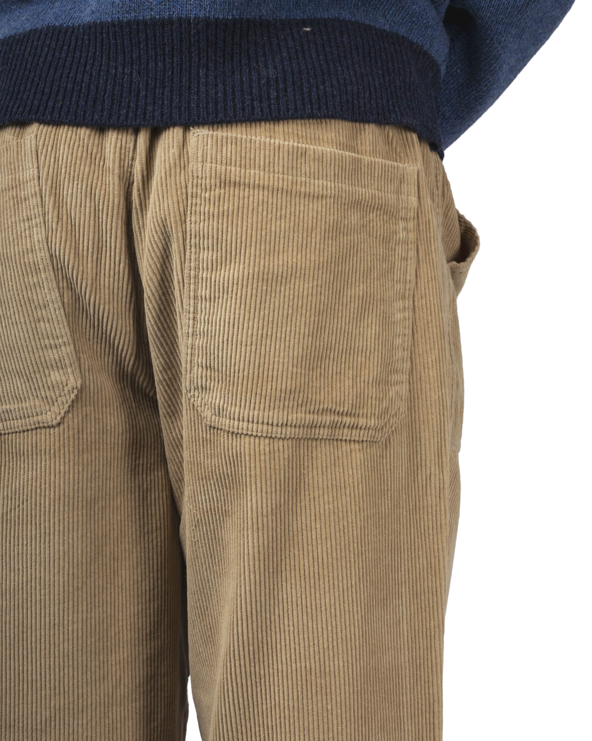 One Tuck Fatigue Corduroy Pants