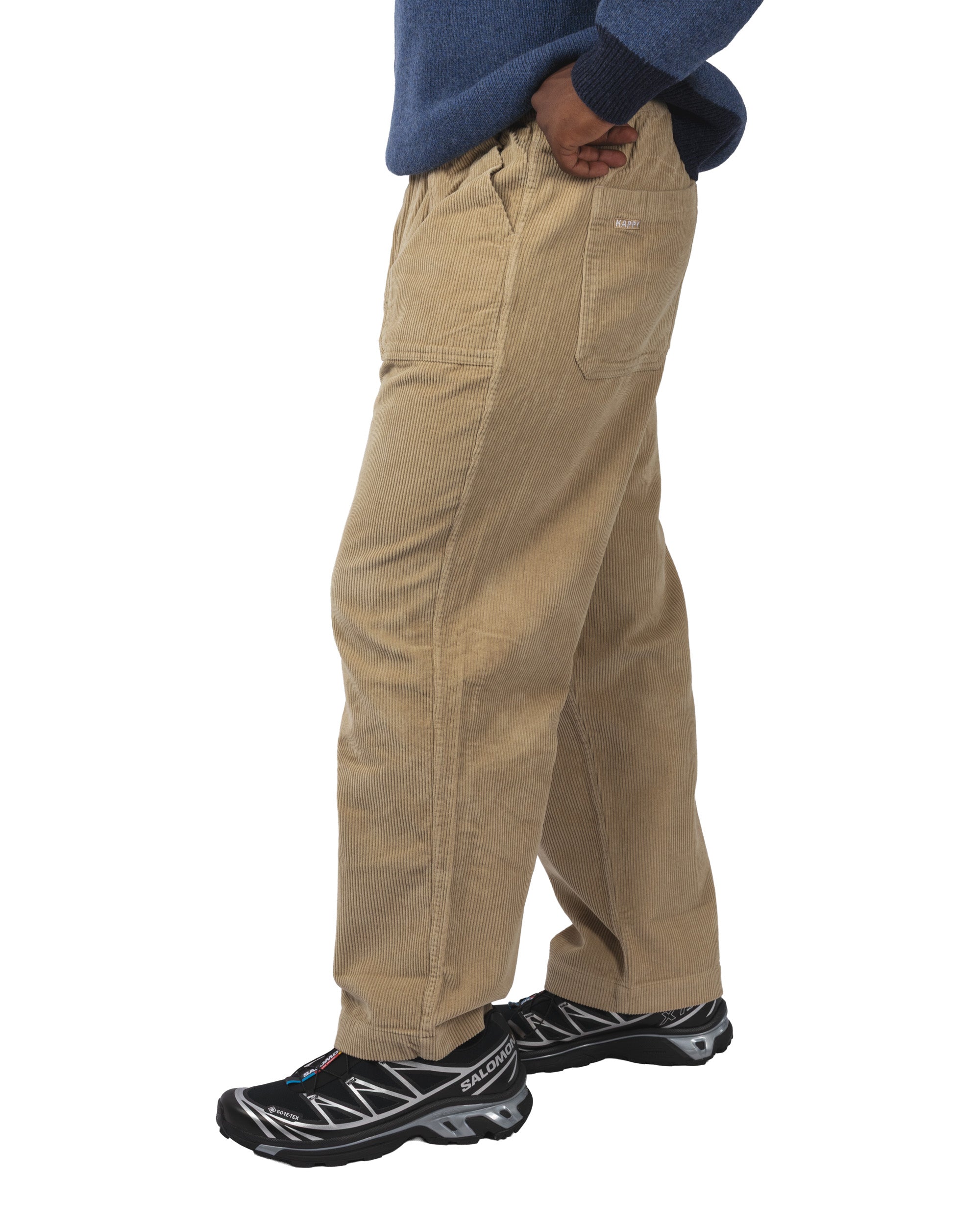 One Tuck Fatigue Corduroy Pants