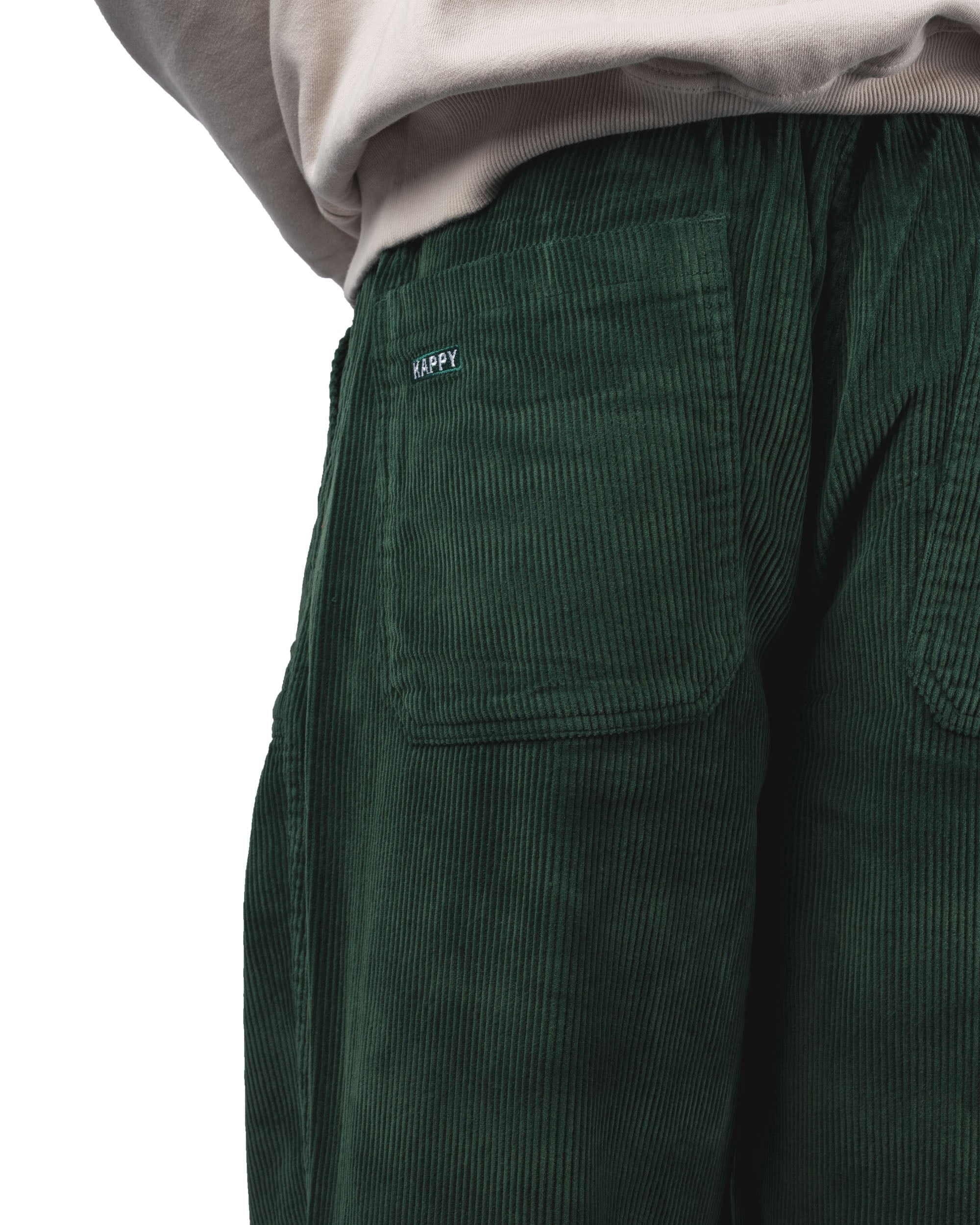 One Tuck Fatigue Corduroy Pants