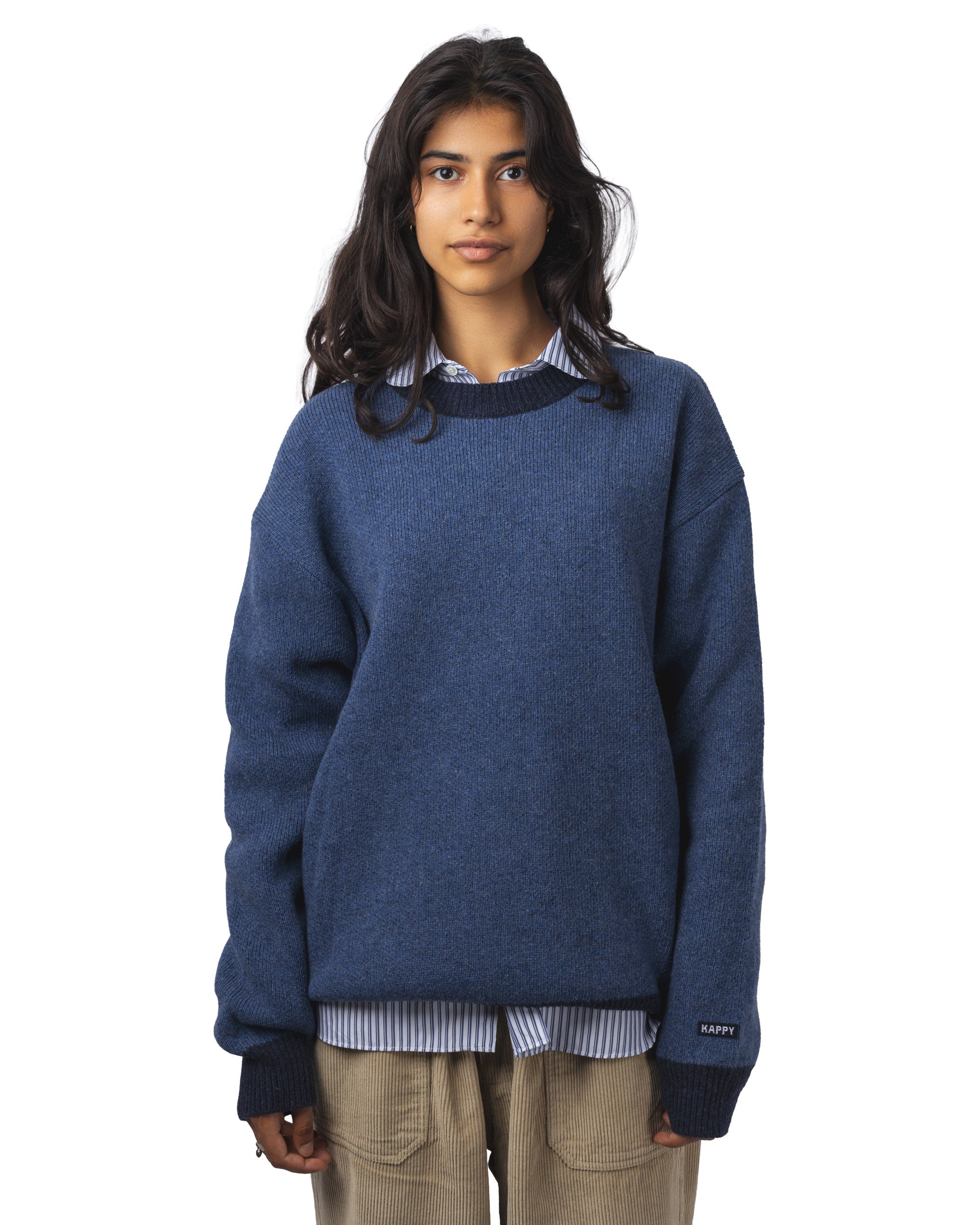 Ringer Round Wool Knit