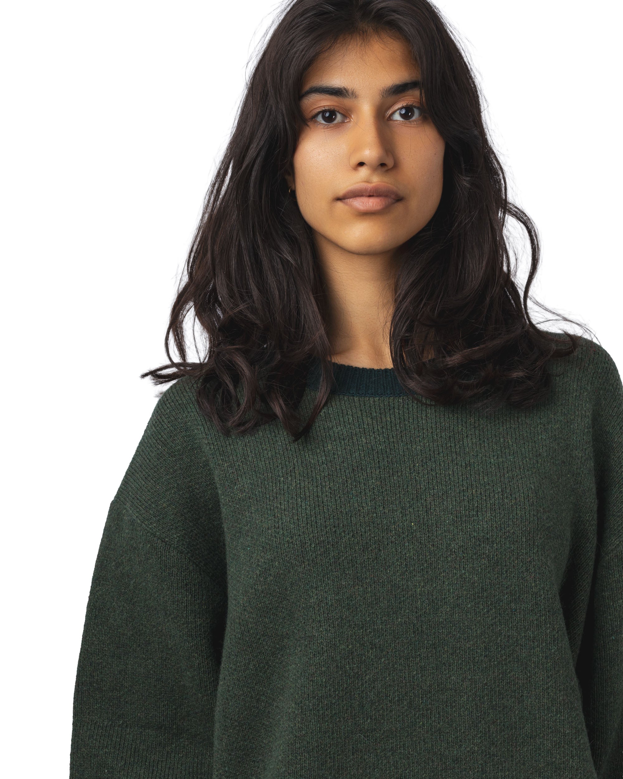 Ringer Round Wool Knit