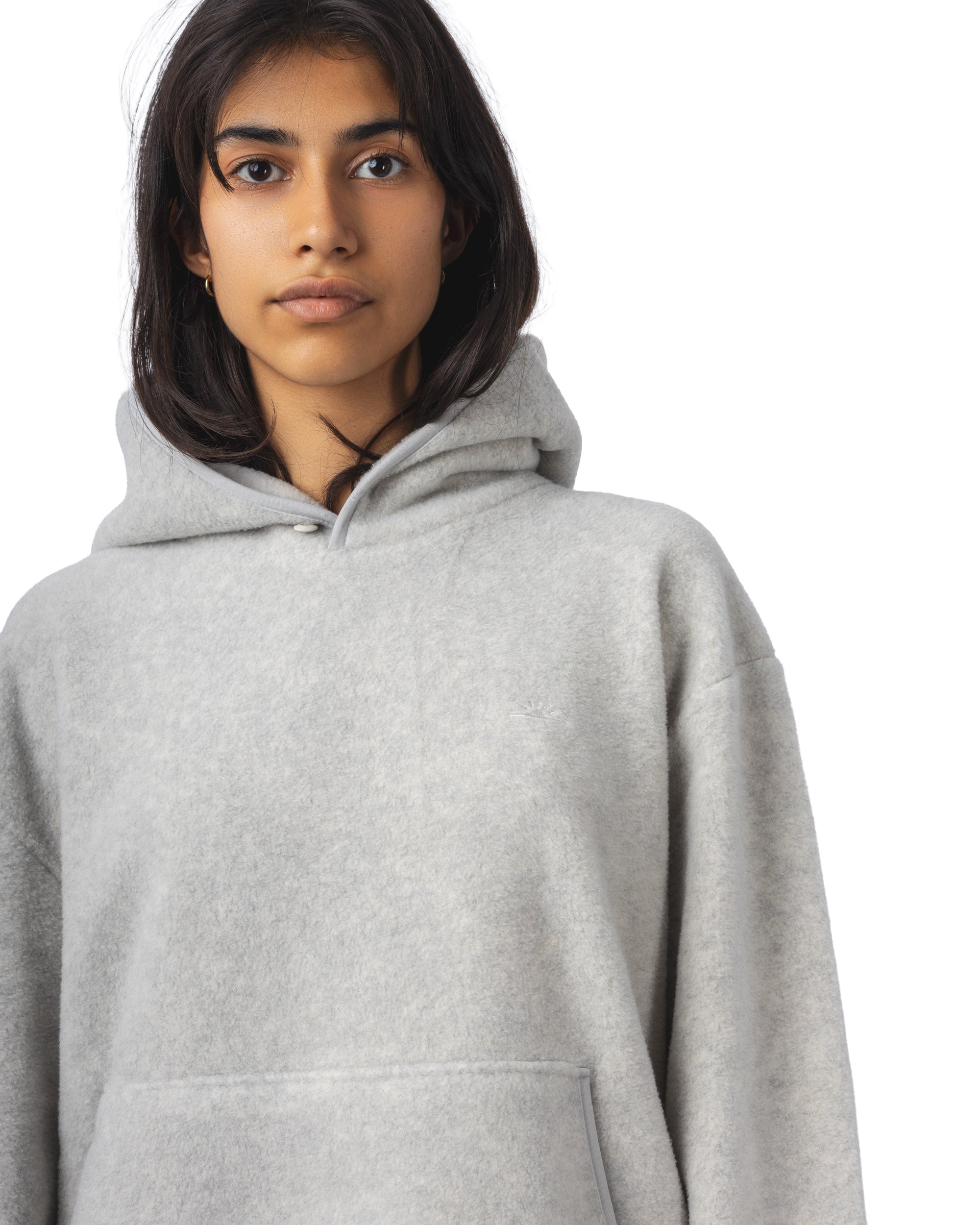 Sunrise Fleece Button Hoodie