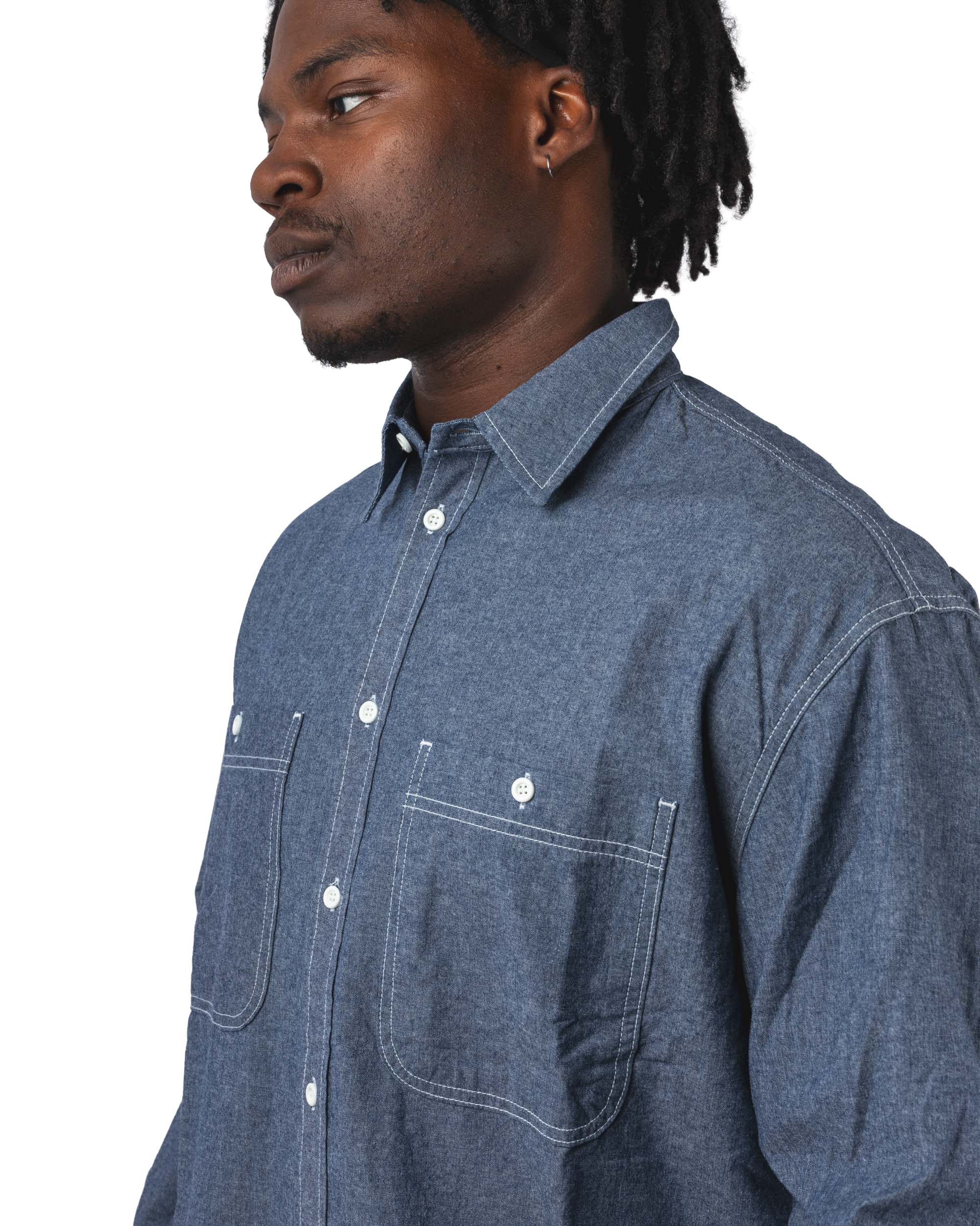 2 Pockets Denim Shirt