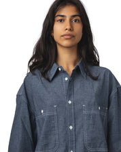 2 Pockets Denim Shirt