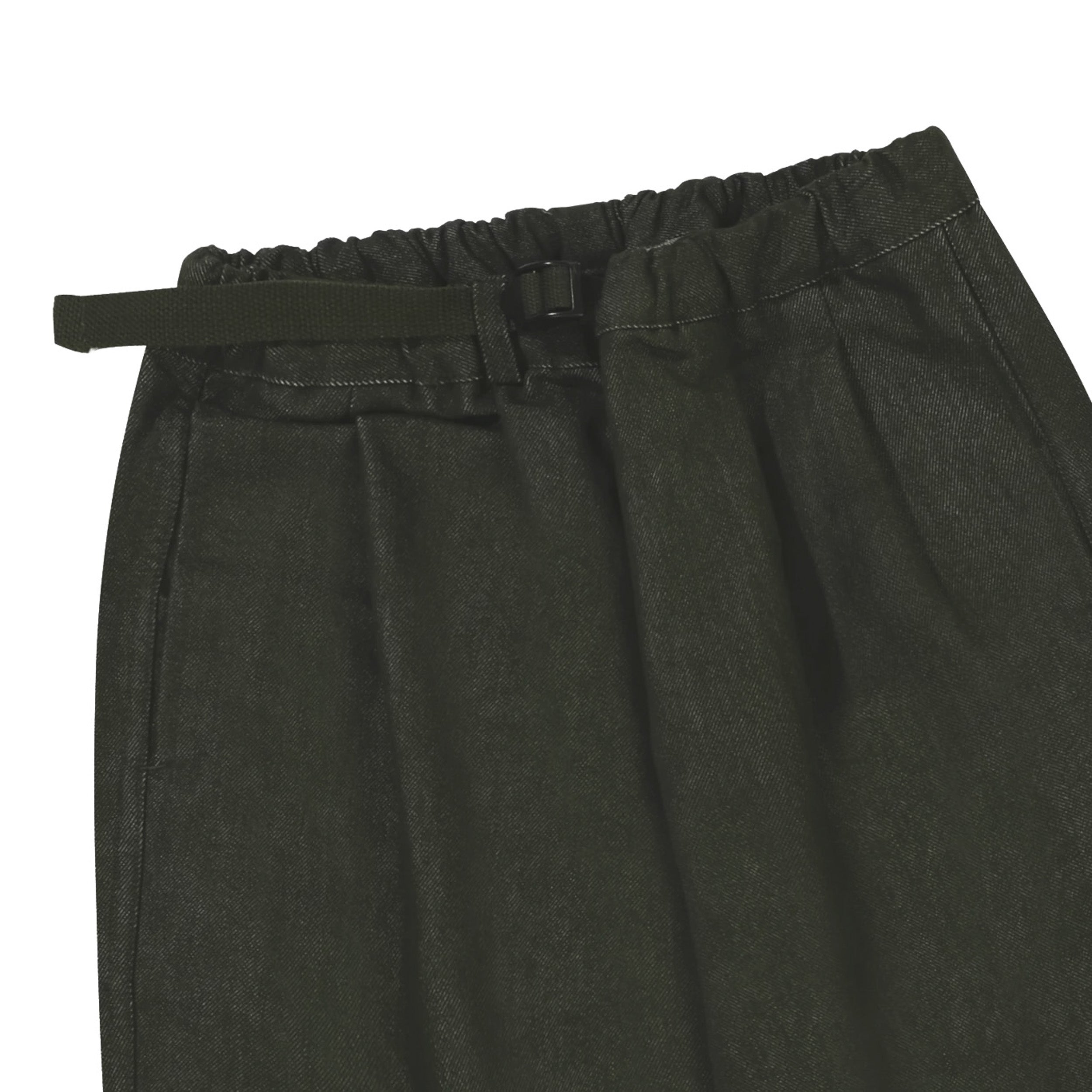 Two Tuck Wide Denim Pants