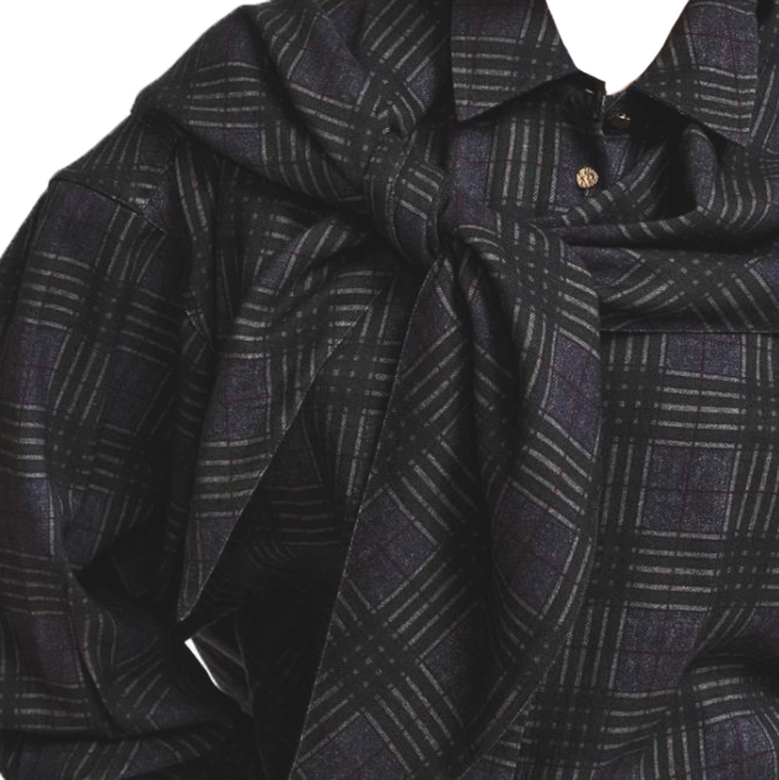 Kiss Oversized Shirt W/ Scarf