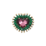 Koeur2 Heart Brooch