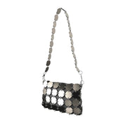 Ch Steel Bag + Gray Inner Bag + Large Metal Chain