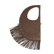 D Bag Boho + Plain Leather Chain