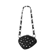 Trotter Bag Boho Plain Leather Chain + Long Circle Chain