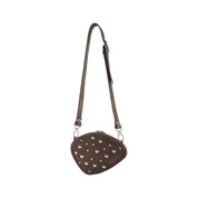Trotter Bag Boho Plain Leather Chain + Long Circle Chain