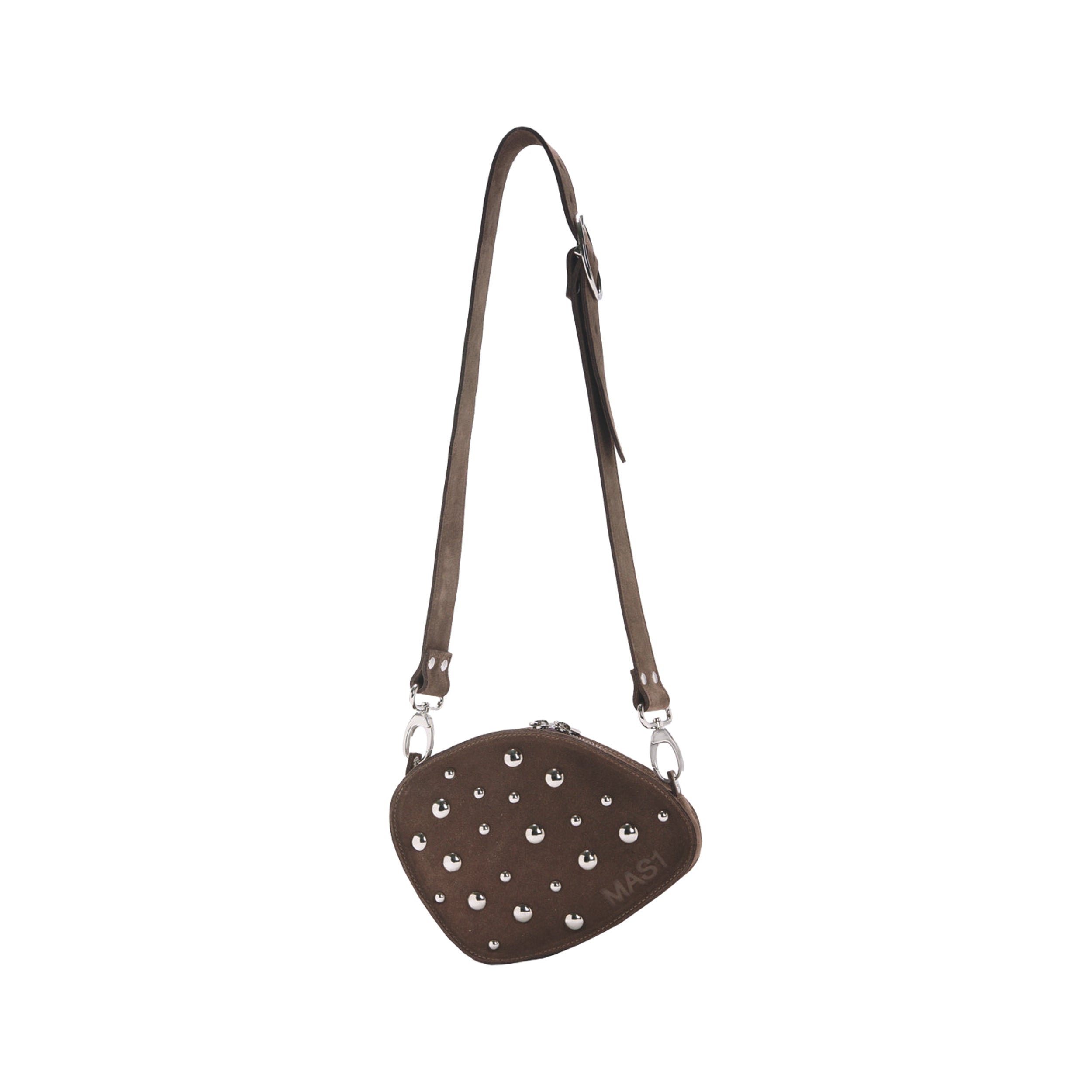 Trotter Bag Boho Plain Leather Chain + Long Circle Chain