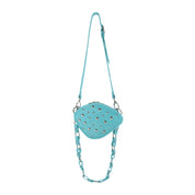 Trotter Bag Boho Plain Leather Chain + Long Circle Chain