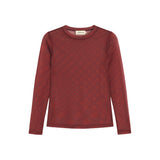 Noir Print Tere Top