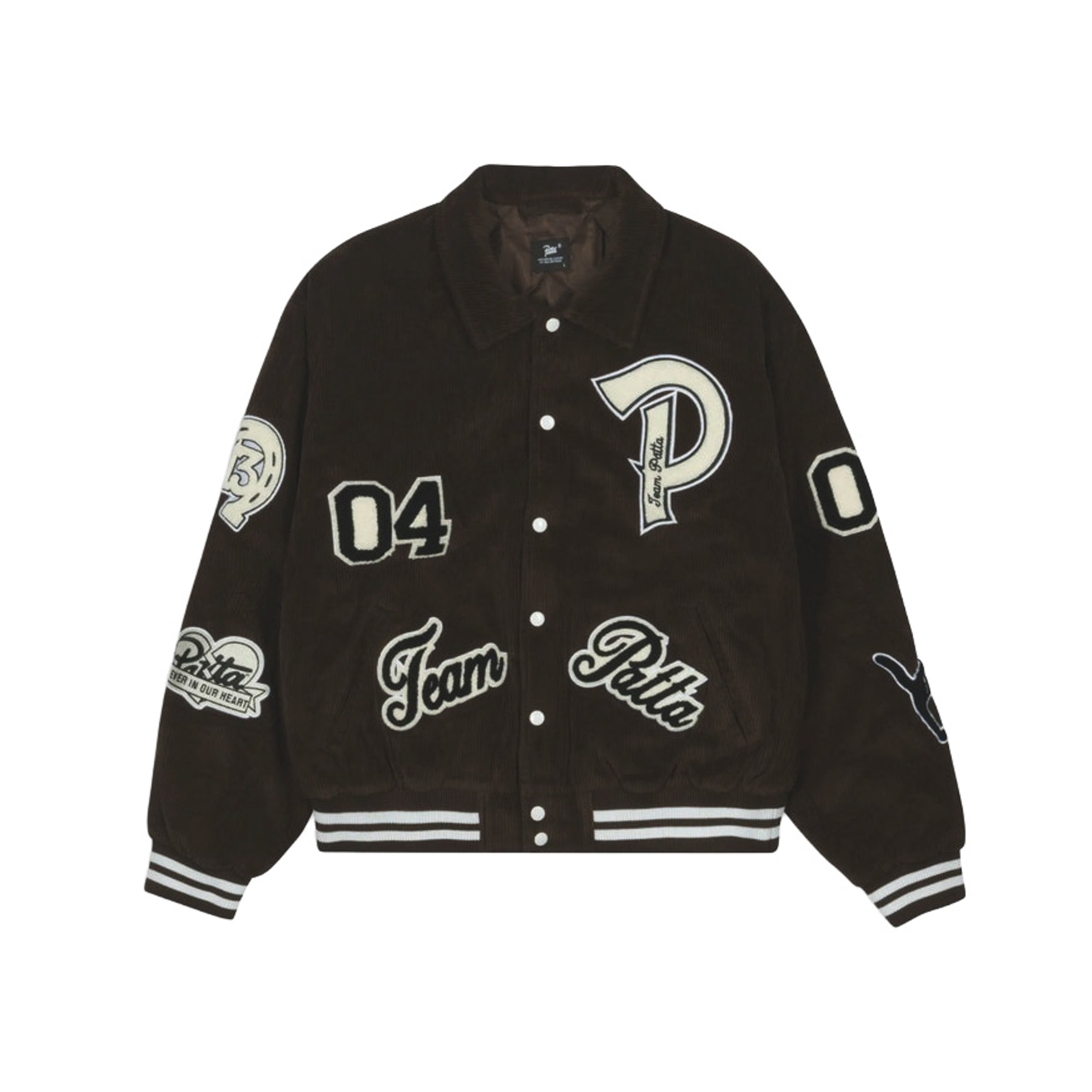 Veste bomber en velours côtelé