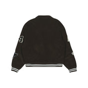 Veste bomber en velours côtelé