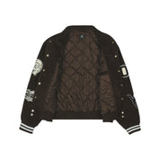 Veste bomber en velours côtelé